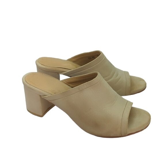 Poppy Barley Open Toe Mules - Picture 1 of 7